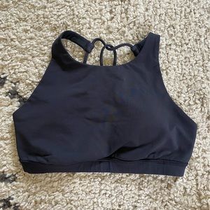 lululemon sports bra - black size 4